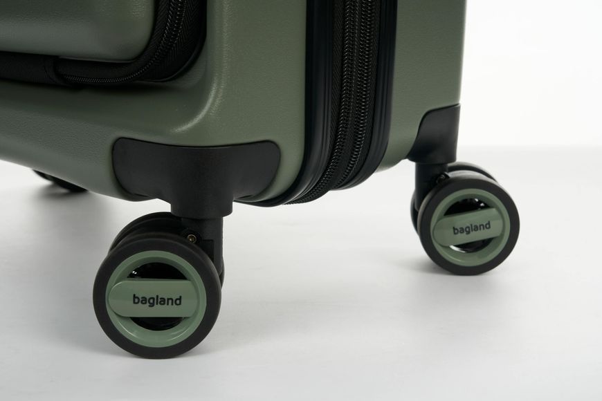 Чемодан Bagland Velo маленький 40 л. хаки (00322020) 11407217702222 фото